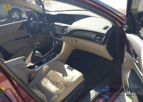 2015 Honda Accord Hybrid Touring из США, поврежденный, VIN 1HGCR6F75FA005970